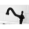 Kingston Brass KS1970PKL Duchess Widespread Bathroom Faucet W/Brass Pop-Up, Matte Blk KS1970PKL - alternate 4
